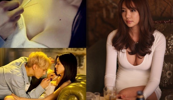 ▲ 황승언과 이태임 ⓒ장현승 뮤직비디오 캡쳐, 황제를 위하여 스틸컷