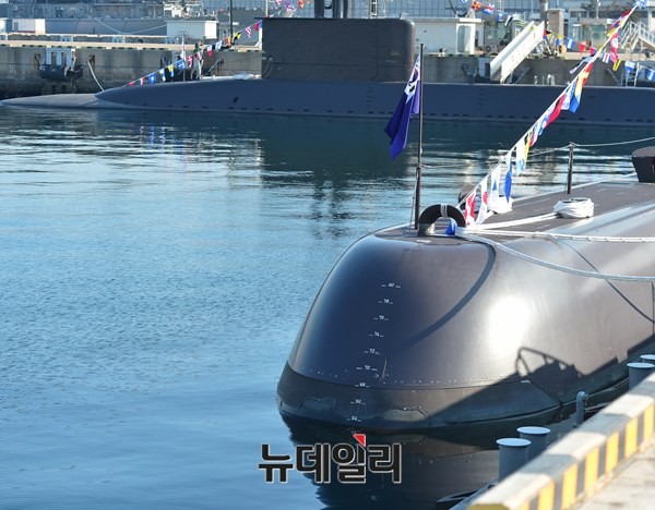 ▲ 우리 해군 잠수함 모습.ⓒ뉴데일리 정상윤 사진기자