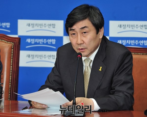 ▲ 새정치민주연합 이종걸 신임 원내대표. ⓒ뉴데일리 이종현 기자