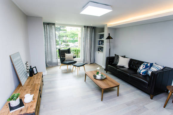 ▲ 까사미아 씨랩이 샘플하우스 3호점을 통해 최초로 선보인 '모던 레트로' 표준상품ⓒ까사미아