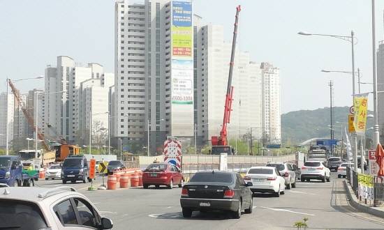 ▲ 김포 도시철도 구래역 공사현장.ⓒ뉴데일리경제
