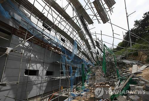 ▲ 건설공사 안전사고 현장.ⓒ연합뉴스