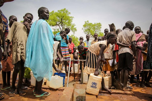 ▲ 정우성 명예사절이 방문하게 될 남수단 유니티주에 위치한 아중톡 난민촌의 모습.  © UNHCR / R. Nuri