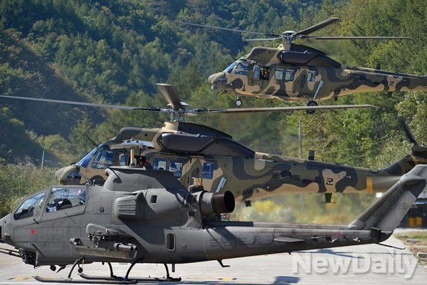 ▲ 지난 2013년 육군항공 사격대회 모습. ⓒ뉴데일리 정상윤 기자