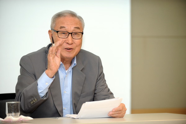 ▲ 김영기 한국프로농구연맹 총재.ⓒ프로농구연맹