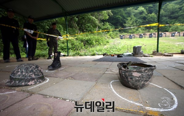 ▲ 서울 내곡동 예비군 총기난사 사건이 일어난 동원훈련 사격장.ⓒ뉴데일리 이종현 사진기자