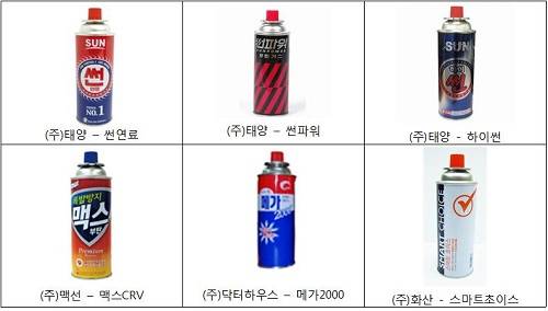 ▲ 대표적 서민품목인 휴대용 부탄가스 시장에서도 5년간 담합 벌어진 사실이 드러났다ⓒ자료=공정위