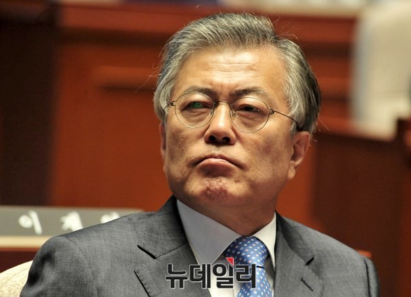 ▲ 새정치민주연합 문재인 당대표. ⓒ뉴데일리 이종현 기자