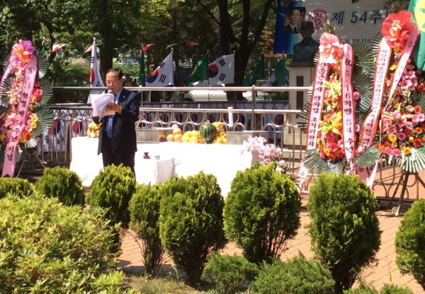 ▲ ▲박계천 (사)박정희대통령정신문화선양회 회장 ⓒ뉴데일리 유경표 기자