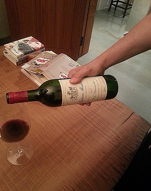 ▲ 배용준이 박진영에게 선물한 와인ⓒ박진영 트위터