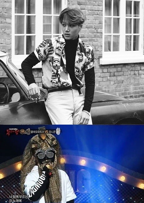 ▲ 엑소 카이 ⓒ복면가왕 방송 화면