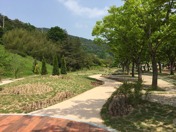 ▲ 고령군은 관광객에게 아름다운 이미지를 부각시키기 위해 도시 숲 조성으로 아름다운 고령으로 이미지 부각에 나섰다.ⓒ고령군 제공