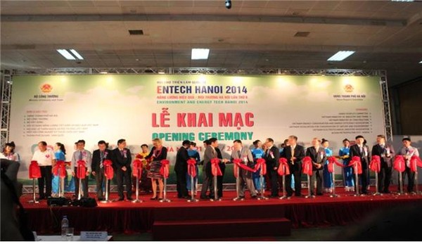 ▲ 지난해 ‘ENTECH Hanoi 2014’ 전시회