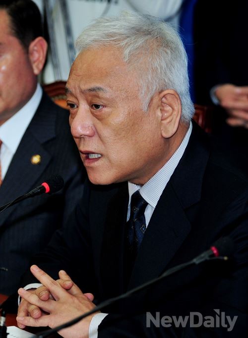 ▲ 새정치민주연합 김한길 전 대표. ⓒ뉴데일리 이종현 기자