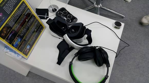 ▲ 삼성 '갤럭시 기어VR(Glaxy Gear VR)'ⓒ전상현 기자