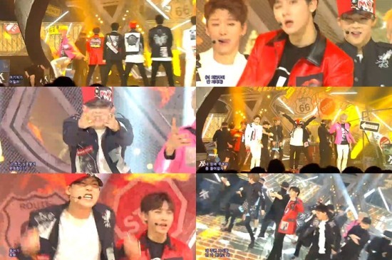 ▲ 몬스타엑스ⓒ방송캡쳐