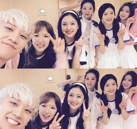 ▲ 빅뱅 승리와 레드벨벳 ⓒ승리 인스타그램