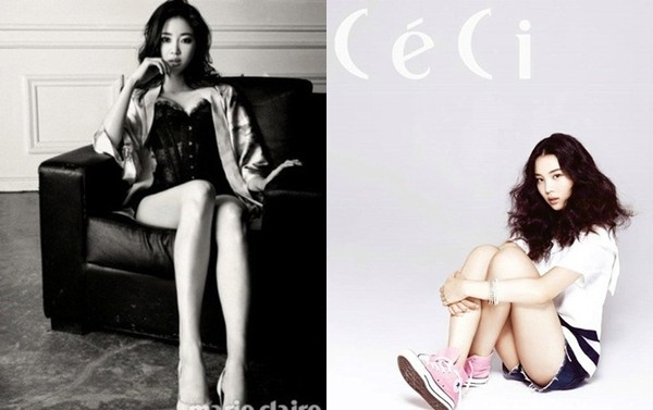 ▲ 김사랑, 윤소희ⓒ마리끌레르, 쎄시