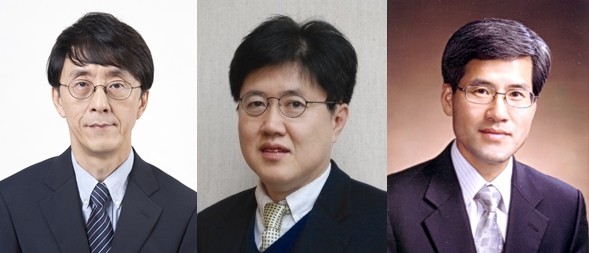 ▲ 좌측부터 김경환 신임 국토부 제1차관, 유경준 통계청장, 임채호 개인정보보호위원회 상임위원. ⓒ청와대 제공