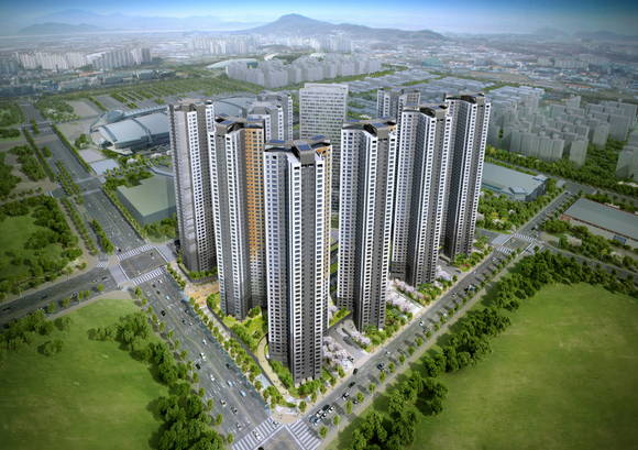 ▲ 킨텍스 꿈에그린 조감도.ⓒ한화건설