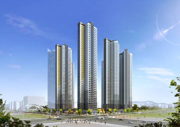 ▲ 킨텍스 꿈에그린 투시도.ⓒ한화건설