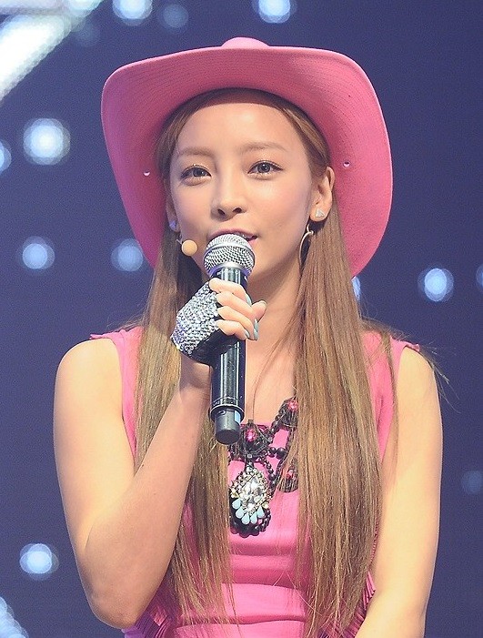 ▲ 몸매 비결 밝히는 카라 구하라 ⓒ뉴데일리