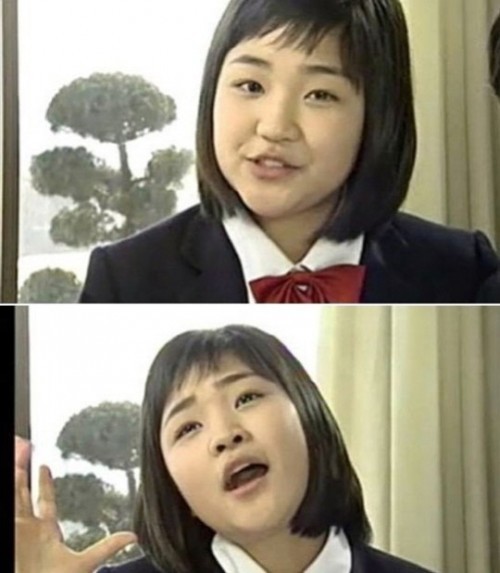 ▲ 과거 윤진이 ⓒ온라인 커뮤니티