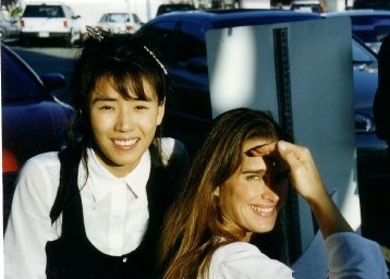 ▲ 윤현숙(좌) 브룩쉴즈(우)ⓒ윤현숙 제공