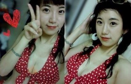 ▲ 예정화 고1 모습 ⓒ예정화 페이스북