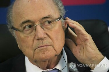 ▲ 제프 블라터 FIFA 회장.ⓒ연합뉴스