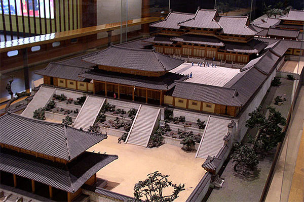 ▲ 고려 황궁인 개성 만월대를 상상해 만든 궁궐 미니어처. ⓒ엔하위키 자료 캡쳐