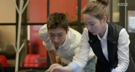 ▲ 에릭과 차유람 ⓒ연애의발견 방송 화면