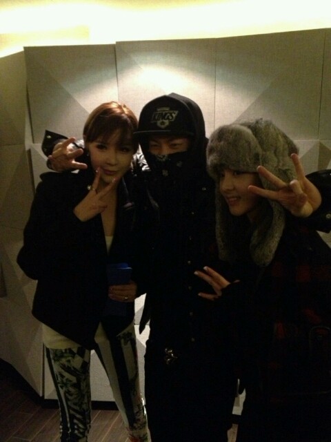 ▲ 박봄 태양 산다라박ⓒ인터넷커뮤니티