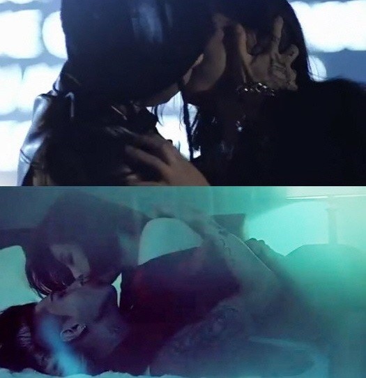 ▲ 태양, 민효린ⓒ'새벽 한 시' 뮤직비디오