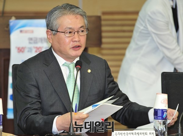 새정치민주연합 김용익 의원. ⓒ뉴데일리 이종현 기자