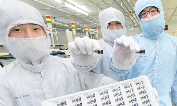 ▲ LG이노텍 스마트폰용 카메라모듈. ⓒLG이노텍.