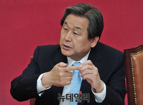 ▲ 새누리당 김무성 대표. ⓒ뉴데일리 이종현 기자