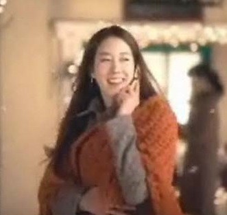 ▲ 이지아 ⓒLG텔레콤 CF 캡쳐