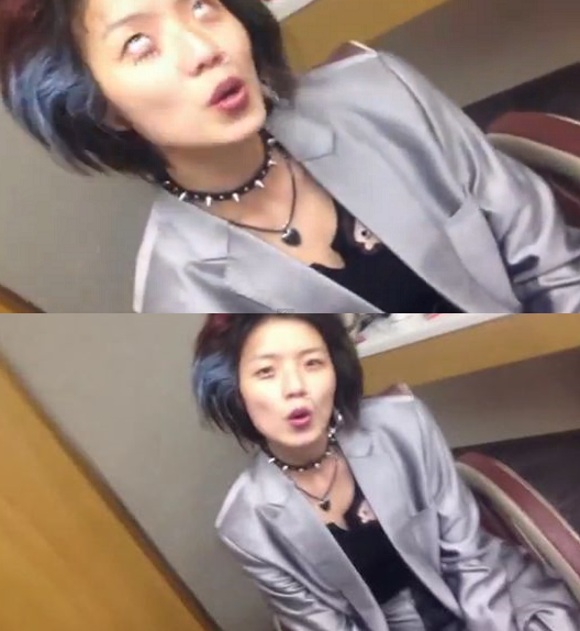 ▲ 빅뱅 따라하는 안영미 ⓒ김미려 영상 캡쳐