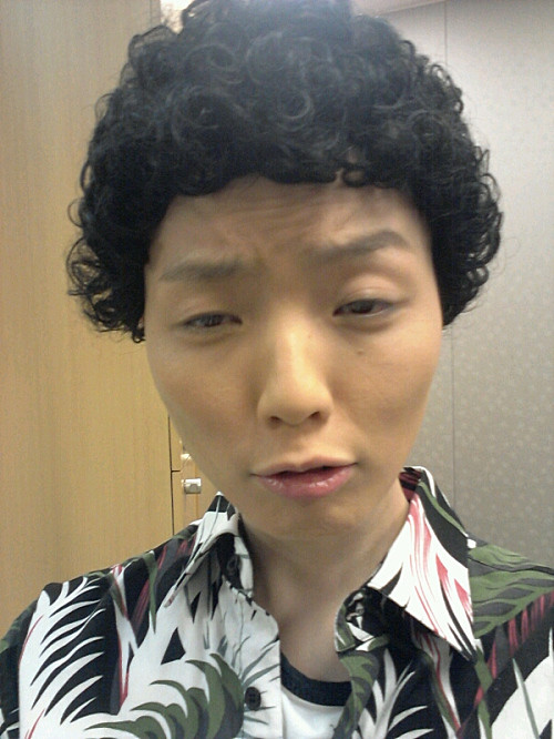 ▲ 황정민 패러디 안영미 ⓒ안영미 미투데이