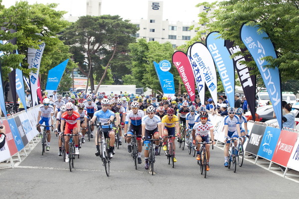 ▲ ‘Tour de Korea 2015’(국제도로사이클대회)를 개최했다. ⓒ구미시 제공