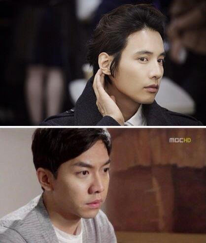 ▲ 원빈과 이승기 ⓒ온라인 커뮤니티