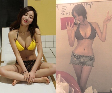 ▲ 예정화 채보미ⓒ예정화 채보미 페이스북