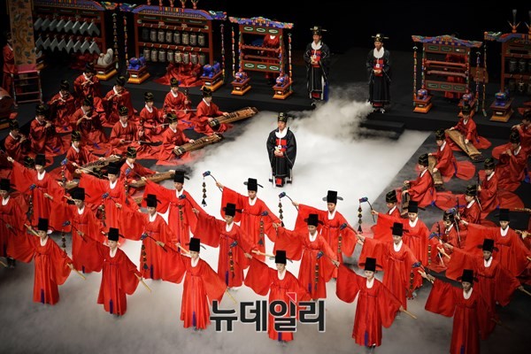 ▲ 종묘제례악 ⓒ 국립국악원