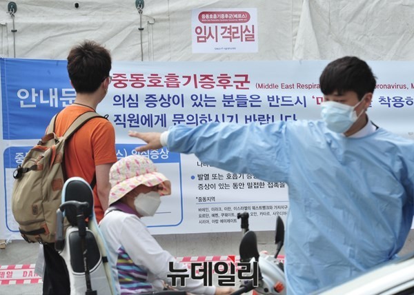 ▲ 서울대병원에 마련된 메르스 격리병동. ⓒ 뉴데일리 이종현 사진기자