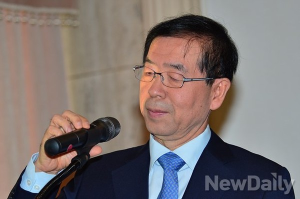 ▲ 박원순 서울시장. ⓒ 뉴데일리DB