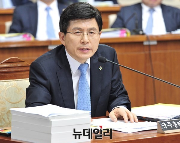 ▲ 황교안 국무총리 후보자.ⓒ뉴데일리 이종현 기자