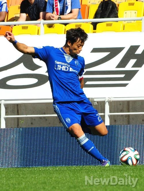 ▲ 염기훈 선수.ⓒ뉴데일리