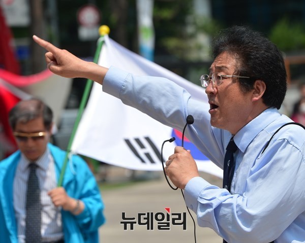 ▲ 조영환 올인코리아 대표. ⓒ 뉴데일리 정상윤 사진기자