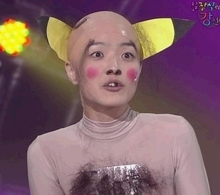 ▲ 골룸 분장 한 안영미 ⓒ개그콘서트 방송 화면